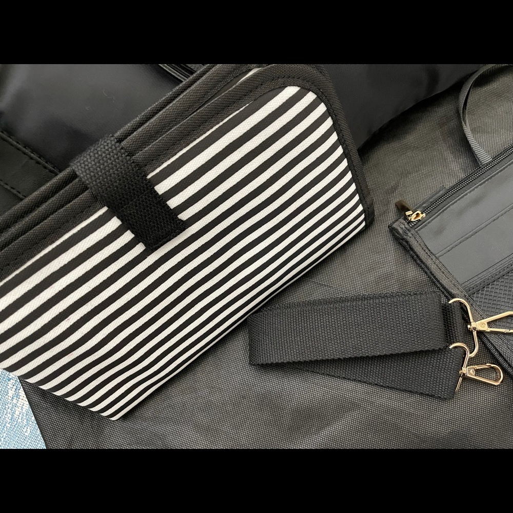 Diaper Bag Set / RARE Kit&Kaboodle Baby Designer - Picture 6 of 8